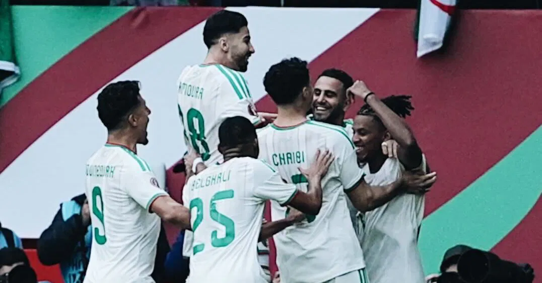 الجزائر تضرب بقوة في افتتاح كأس إفريقيا وتتفوق على السودان بثلاثية نظيفة