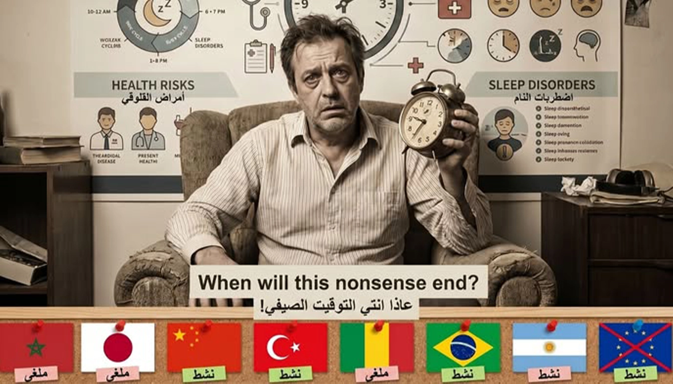 سخط شعبي يتجدد بالمغرب.. هل تُنهي الحكومة عذاب الساعة الإضافية بعد تقارير صادمة؟