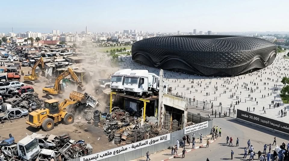 الجرافات تكتسح سوق "السالمية".. هل أصبحت ملاعب الكرة أهم من "لقمة عيش" آلاف البيضاويين؟