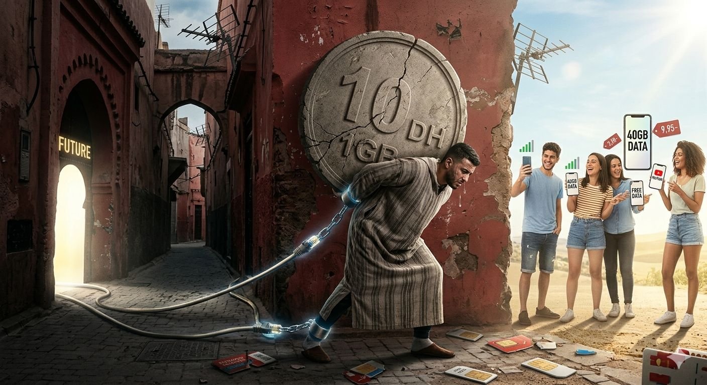 تتصدر التريند.. حملة رقمية واسعة للمطالبة بخفض أسعار الإنترنت في المغرب