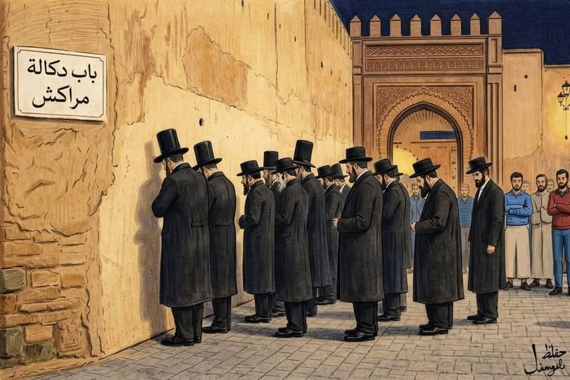 صلاة تلمودية بـ باب دكالة تثير الجدل.. هل يسعى مخطط التهويد لنقل سيناريو القدس إلى مراكش؟